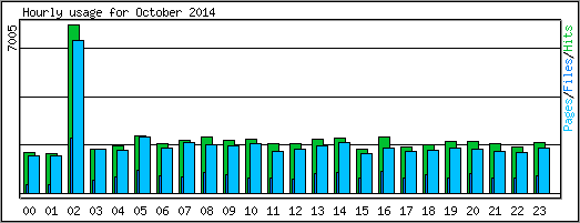 Hourly usage