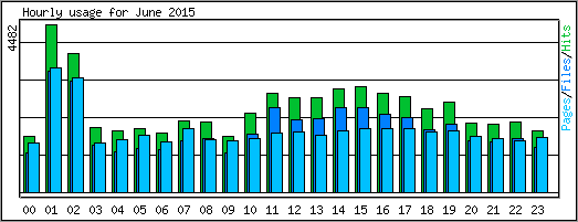 Hourly usage