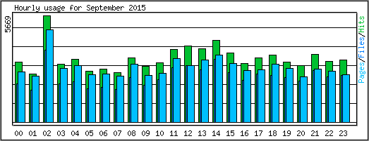 Hourly usage