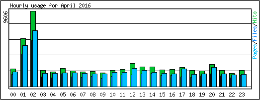 Hourly usage