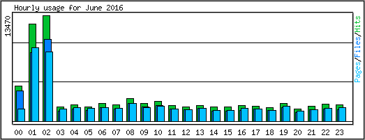 Hourly usage